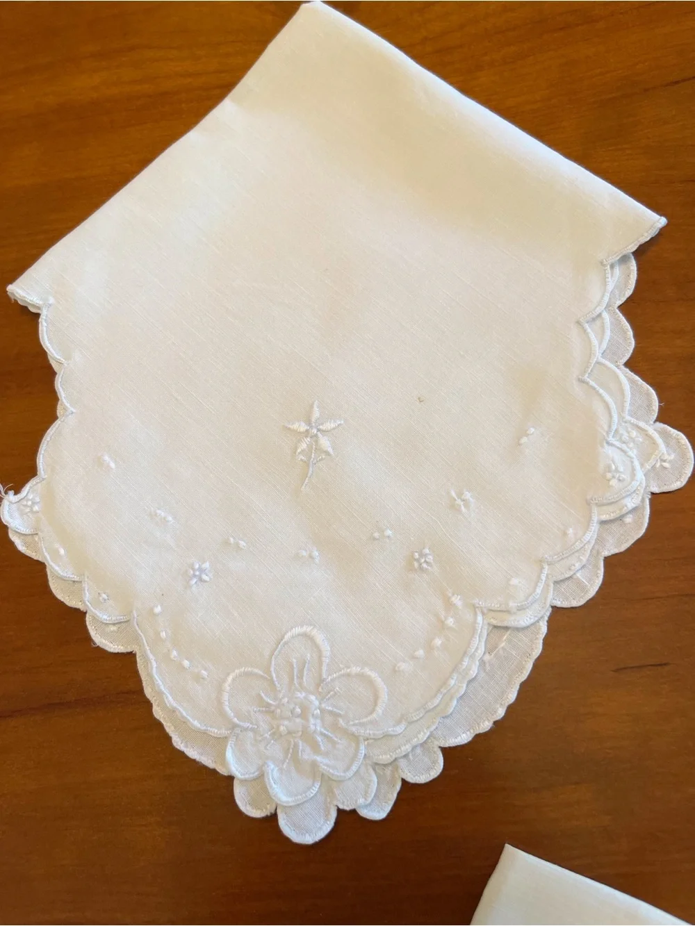 Vintage Hand-Embroidered Napkins - Picture 10 of 11